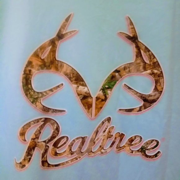 ππ²4/$20. RealTree Edge CAMO Aqua T-Shirt Top, L - Picture 3 of 7